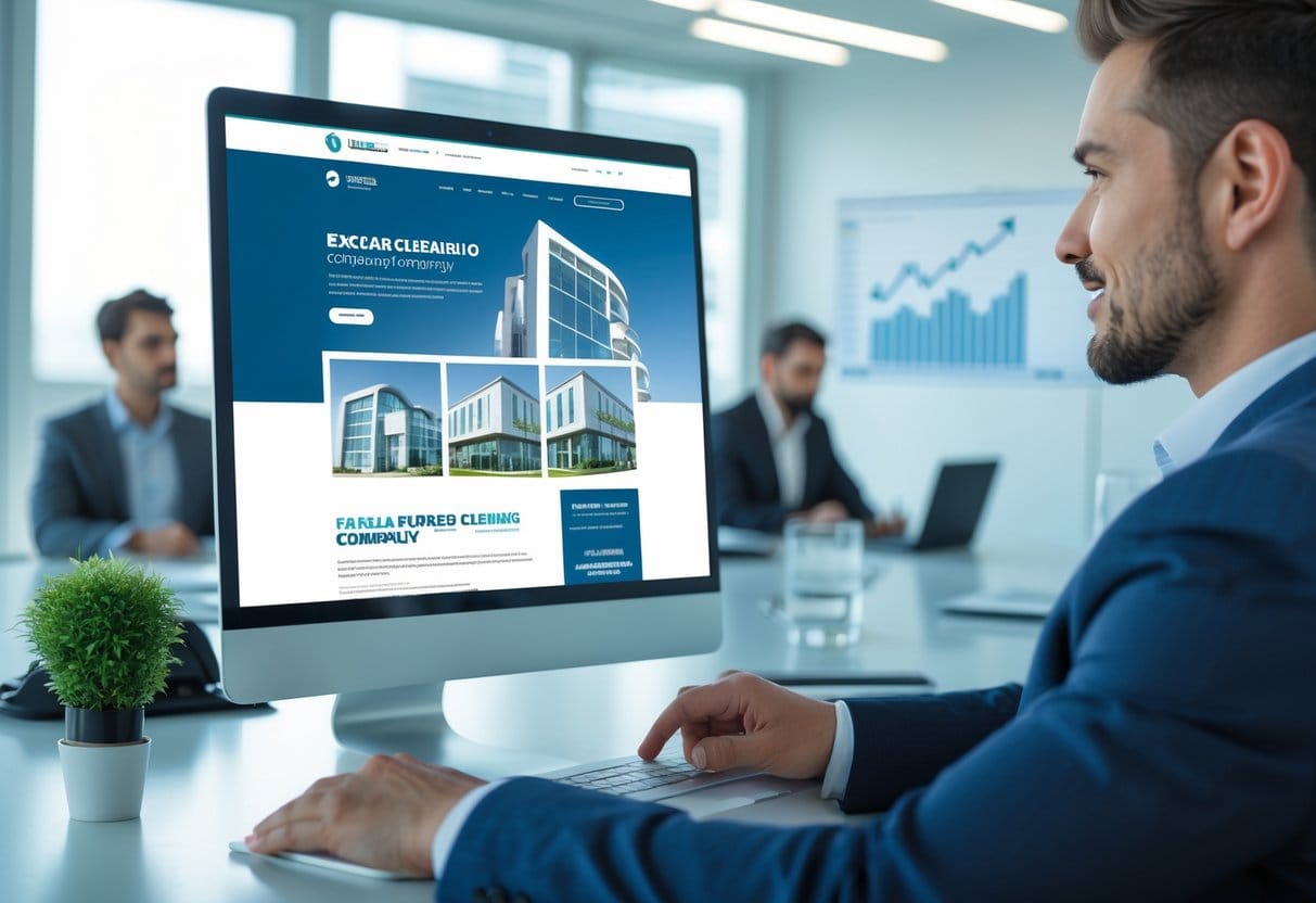 En professionel hjemmeside kan give flere kunder til et firma med facaderens